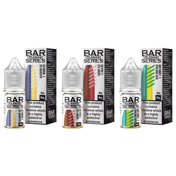 Bar Series Blends 10mg Nic Salts From £1.80