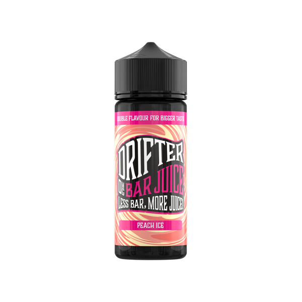 peach ice Drifter Bar Juice 100ml 50VG 50PG