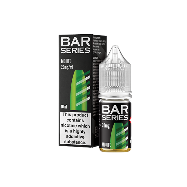 Bar Series 20mg Nic Salts From £1.80.  mojito