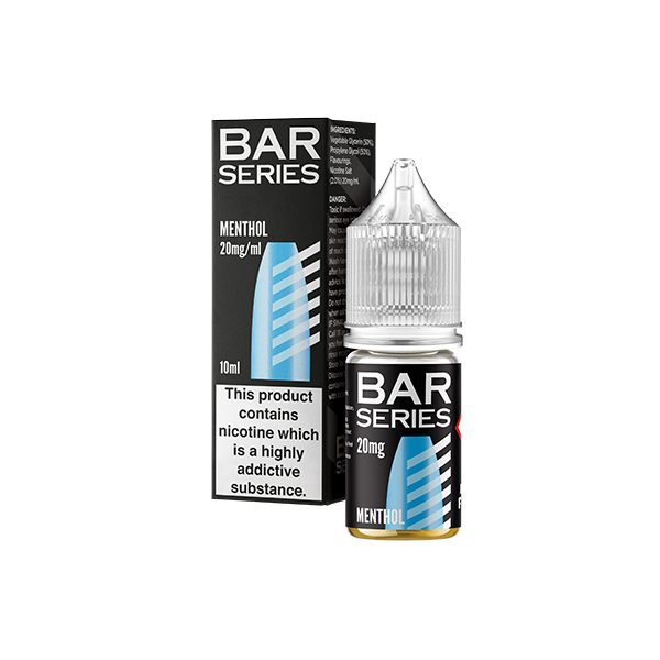 Bar Series 20mg Nic Salts From £1.80.  menthol