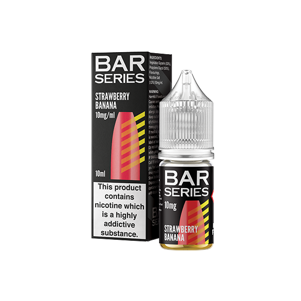 Bar Series 10mg Nic Salts From £1.80. strawberry banana