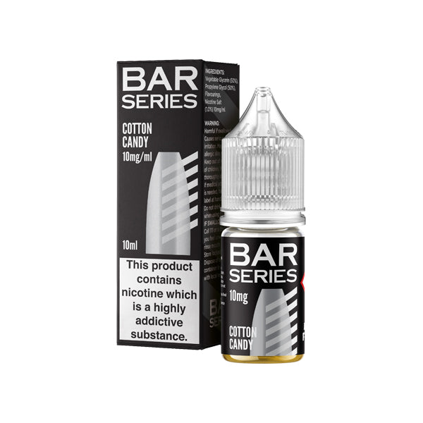 Bar Series 10mg Nic Salts From £1.80. cotton candy