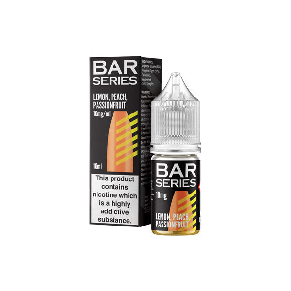 Bar Series 10mg Nic Salts From £1.80. lemon peach passionfruit