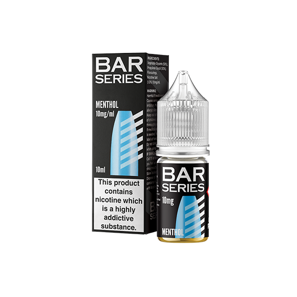 Bar Series 10mg Nic Salts From £1.80. menthol