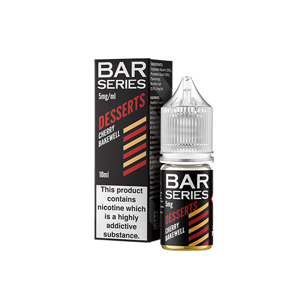 Bar Series Desserts 5mg Nic Salts From £1.80 cherry bakewell