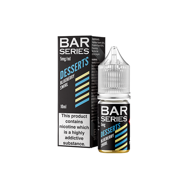 Bar Series Desserts 5mg Nic Salts From £1.80 blueberry swirl