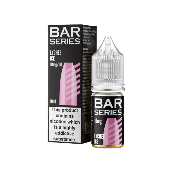 Bar Series 10mg Nic Salts From £1.80. lychee ice 