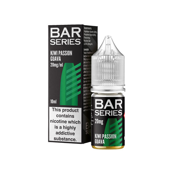 Bar Series 20mg Nic Salts From £1.80   kiwi passion guava 