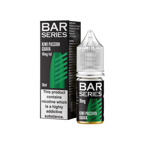 Bar Series 10mg Nic Salts From £1.80. kiwi passion guava 