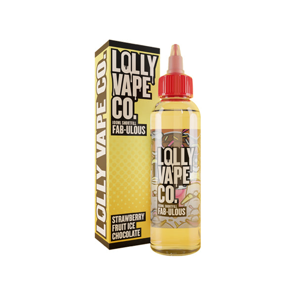 Lolly Vape Co 100ml 80VG 20PG  From £9.25