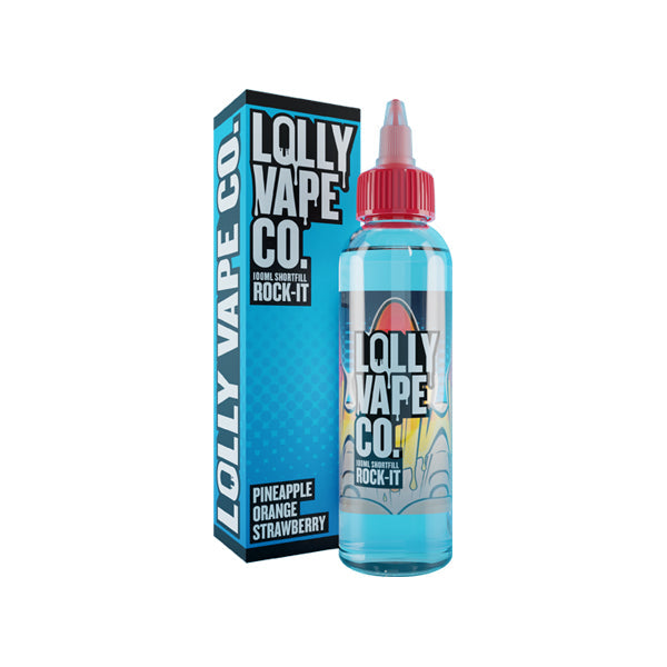 Lolly Vape Co 100ml 80VG 20PG  From £9.25