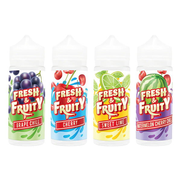 Fresh & Fruity 100ml 80VG 20PG From £7.46