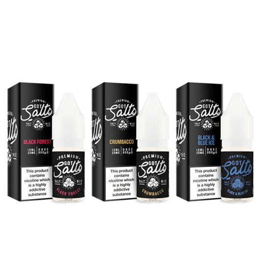 Got Salts 10mg Nic Salts From £2.06