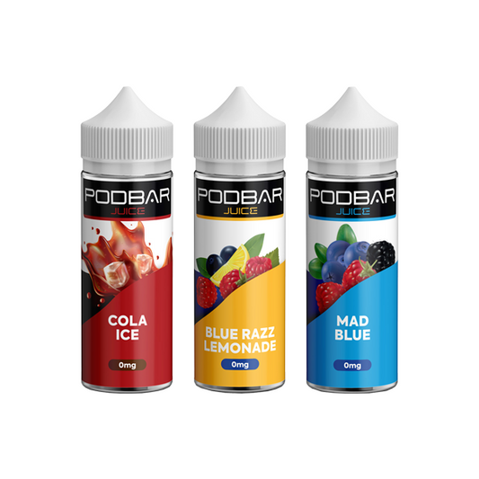 Podbar Juice by Kingston 100ml 50VG 50PG From £7.46