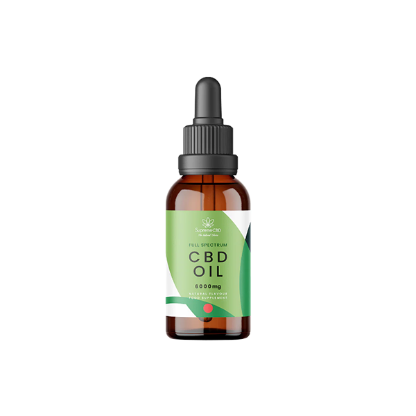 Supreme CBD 6000mg Full Spectrum CBD Tincture Oil - 30ml