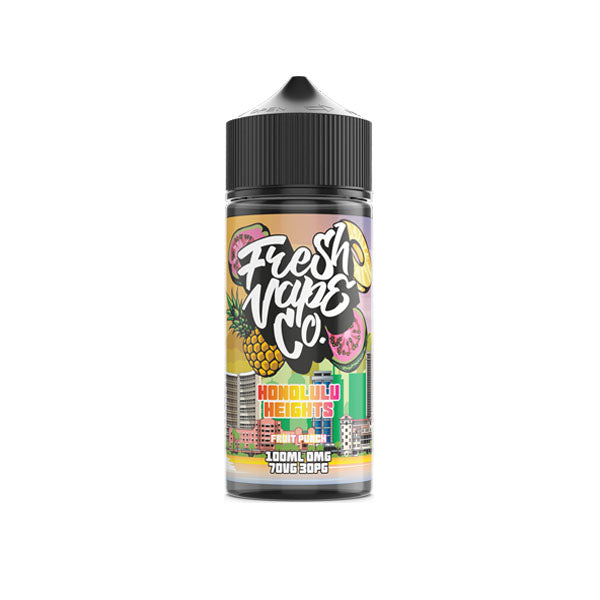 Fresh Vape Co 100ml 70VG 30PG From £10.34