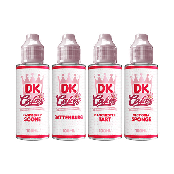 DK Cakes 100ml 70VG 30PG From £5.98