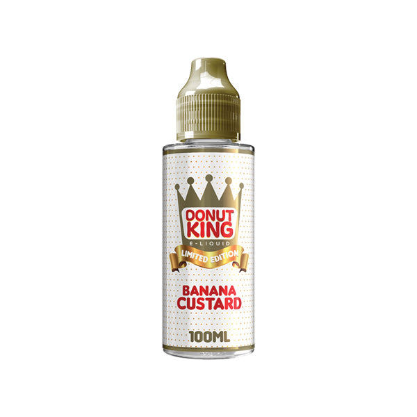 banana custard Donut King Limited Edition 100ml 70VG 30PG 