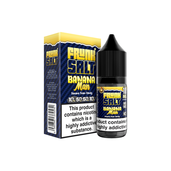 Frunk Salts 10mg Nic Salts From £2.31 banana man 