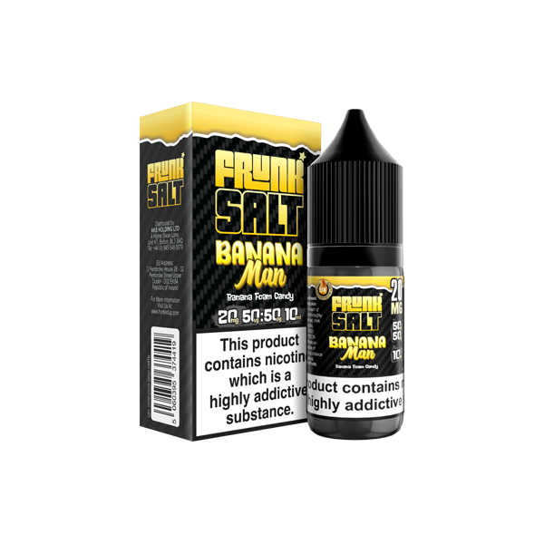 Frunk Salts 20mg Nic Salts From £2.31 banana man 