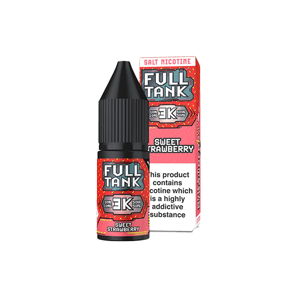 Full Tank 3K Bar 10mg Nic Salt From £2.31 sweet strawberry 