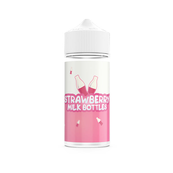 Strawberry Milk Bottles 100ml 70VG 30PG From £10.34