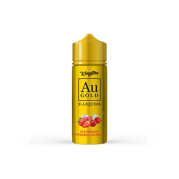 AU Gold By Kingston 100ml E-liquid strawberry raspberry cherry