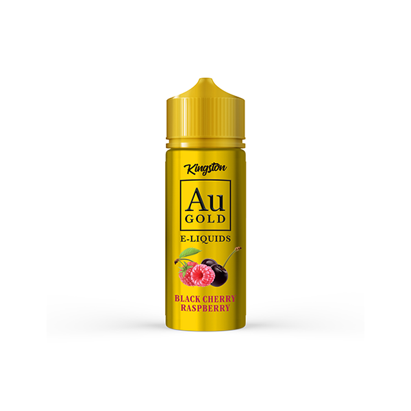 AU Gold By Kingston 100ml E-liquid black cherry raspberry