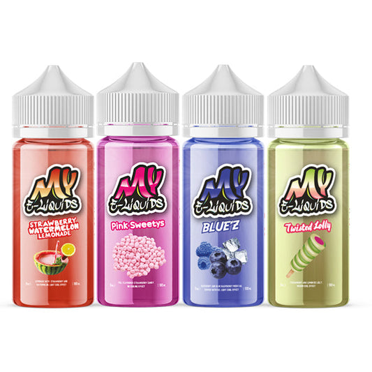 My E-Liquids 100ml  70VG 30PG From £9.25