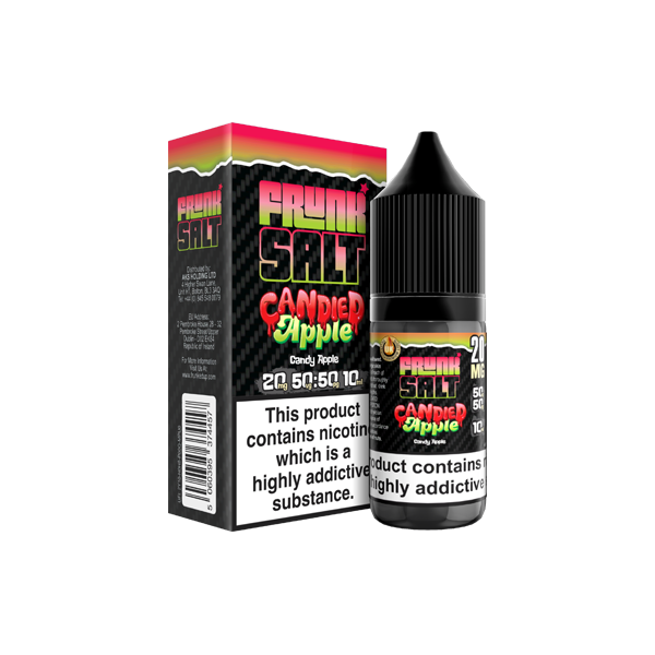 Frunk Salts 20mg Nic Salts From £2.31 candied apple 