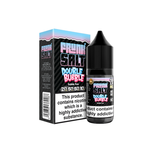 Frunk Salts 20mg Nic Salts From £2.31 double bubble