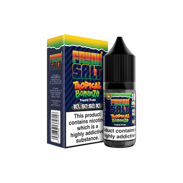 Frunk Salts 10mg Nic Salts From £2.31 tropical bonanza