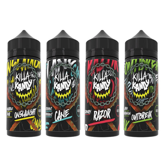 Killa Kandy 100ml 80VG 20PG From £8.16