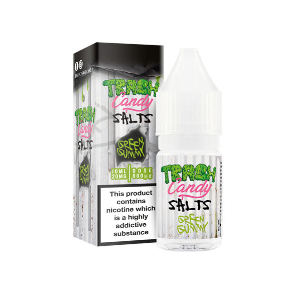 trash candy nic salts green gummy