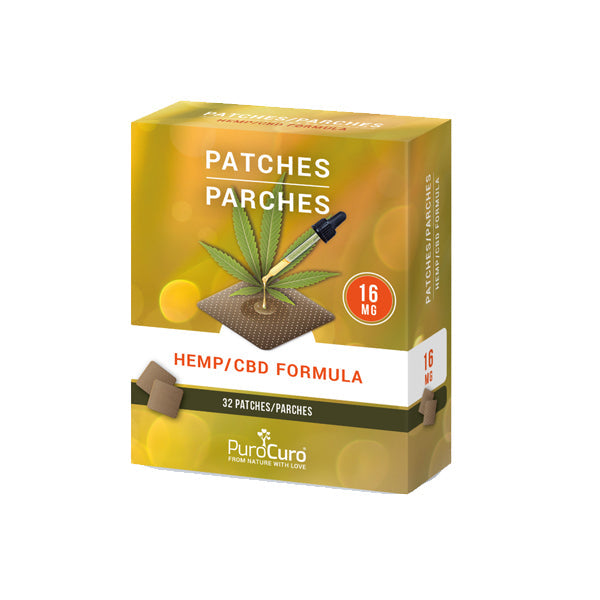 PuroCuro 16mg CBD Formula Patches