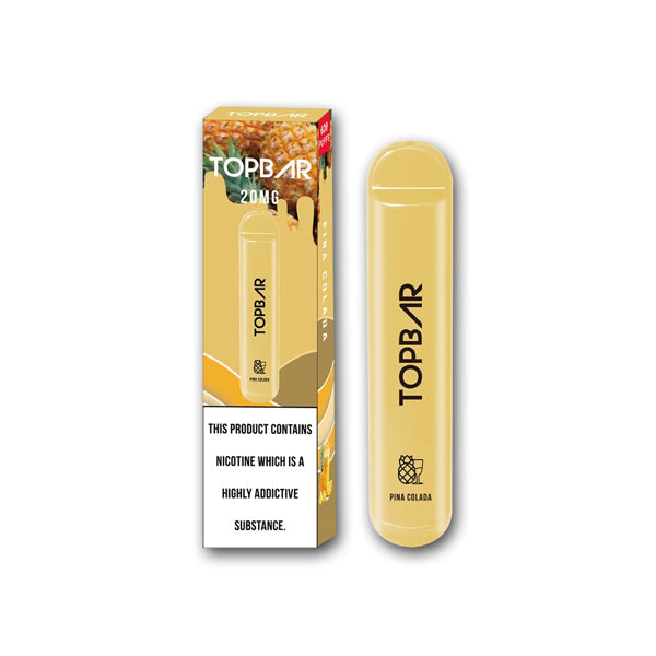 Top Bar Disposable Vape Pod From £3.26