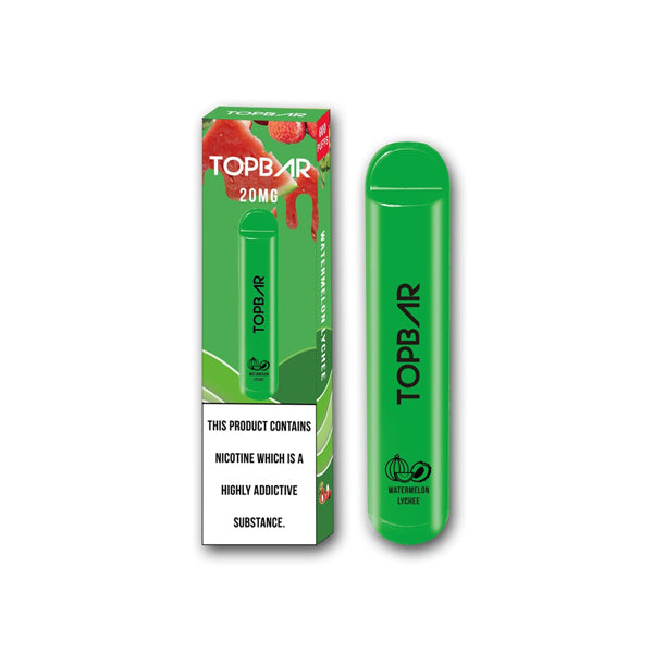 Top Bar Disposable Vape Pod From £3.26