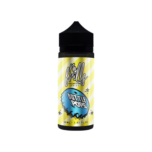 No Frills Collection Bottle Pops 80ml 80VG 20PG From £8.16