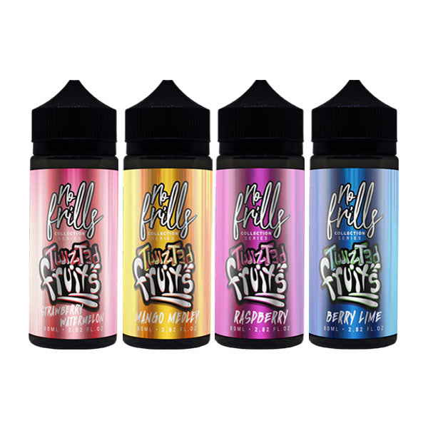 No Frills Collection Twizted Fruits 80ml 80VG 20PG From £8.16
