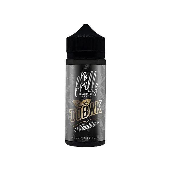 No Frills Collection Tobak 80ml 80VG 20PG From £8.16