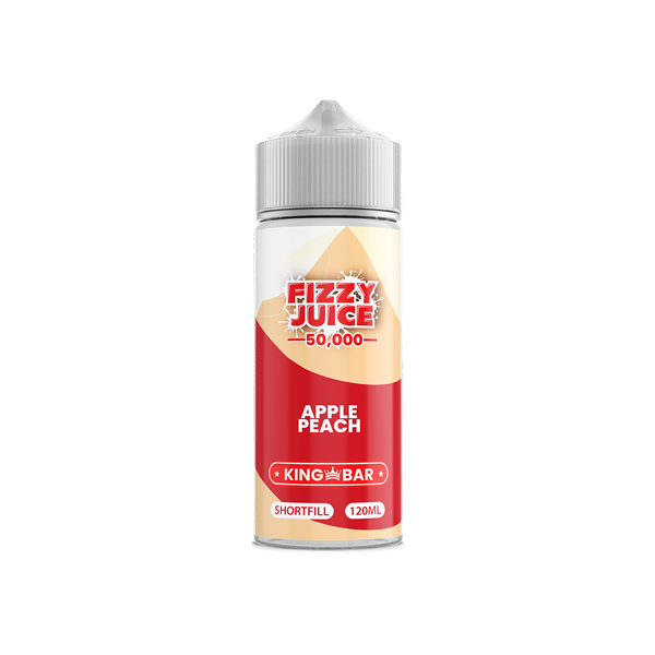 apple peach Fizzy Juice King Bar 100ml 70VG 30PG