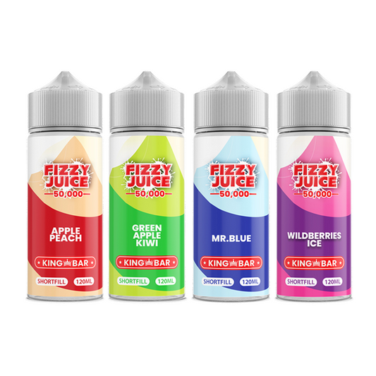 Fizzy Juice King Bar 100ml 70VG 30PG From £9.79