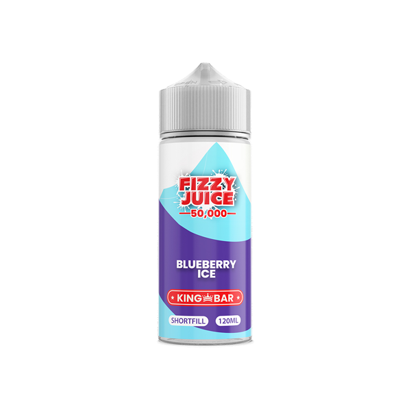 blueberry ice Fizzy Juice King Bar 100ml 70VG 30PG