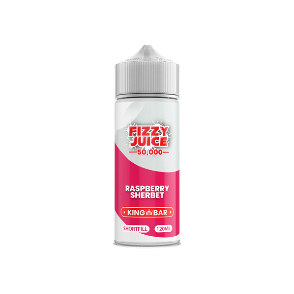 raspberry sherbet Fizzy Juice King Bar 100ml 70VG 30PG