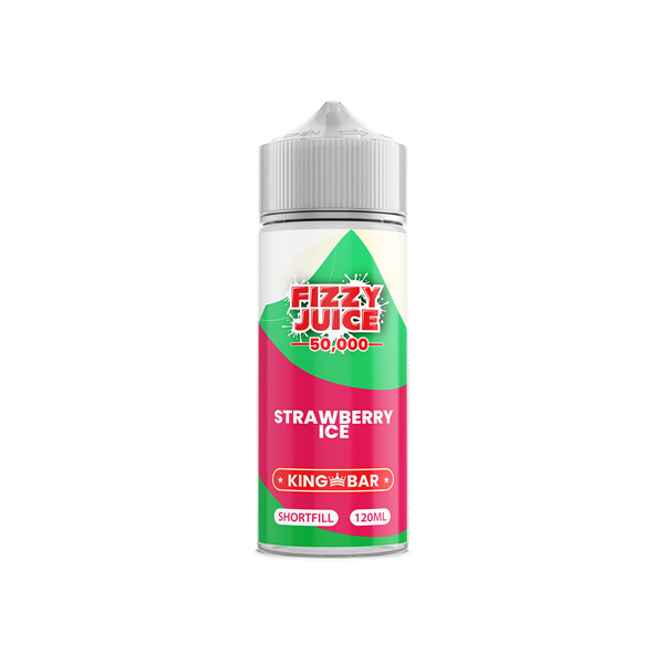 strawberry ice Fizzy Juice King Bar 100ml 70VG 30PG