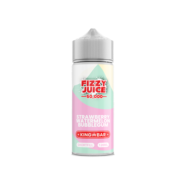 strawberry watermelon bubblegum Fizzy Juice King Bar 100ml 70VG 30PG