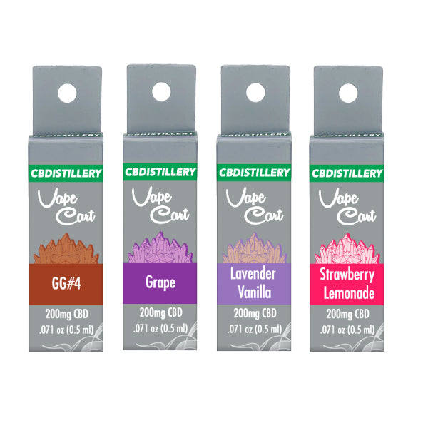 CBDistillery 200mg CBD Vape Cartridges