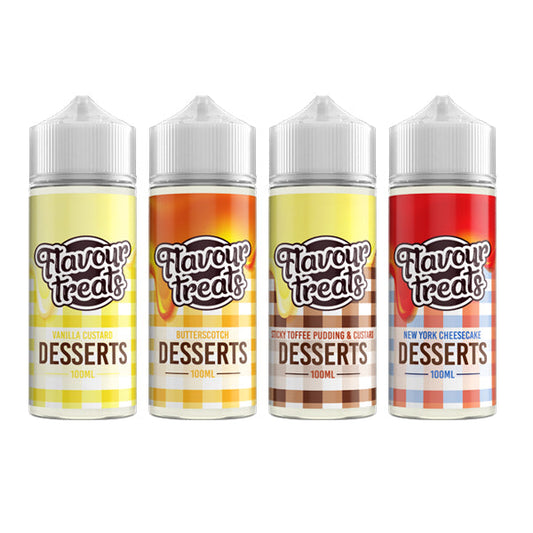 Flavour Treats Desserts by Ohm Boy 100ml 70VG 30PG From £7.46