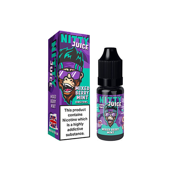 Vapes Bars Nitty Juice Salts 20mg Nic Salt From £1.56