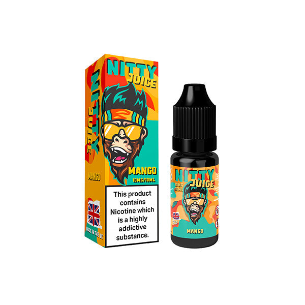 Vapes Bars Nitty Juice Salts 20mg Nic Salt From £1.56